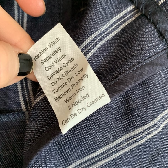 Cabi 100% Linen Striped Blazer - Picture 9 of 12